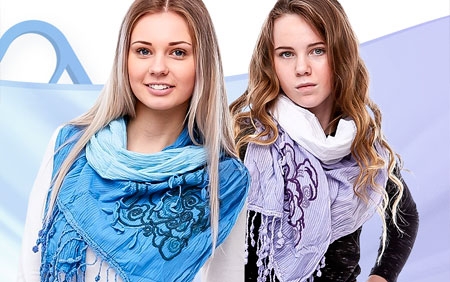 Šátek jako módní doplněk